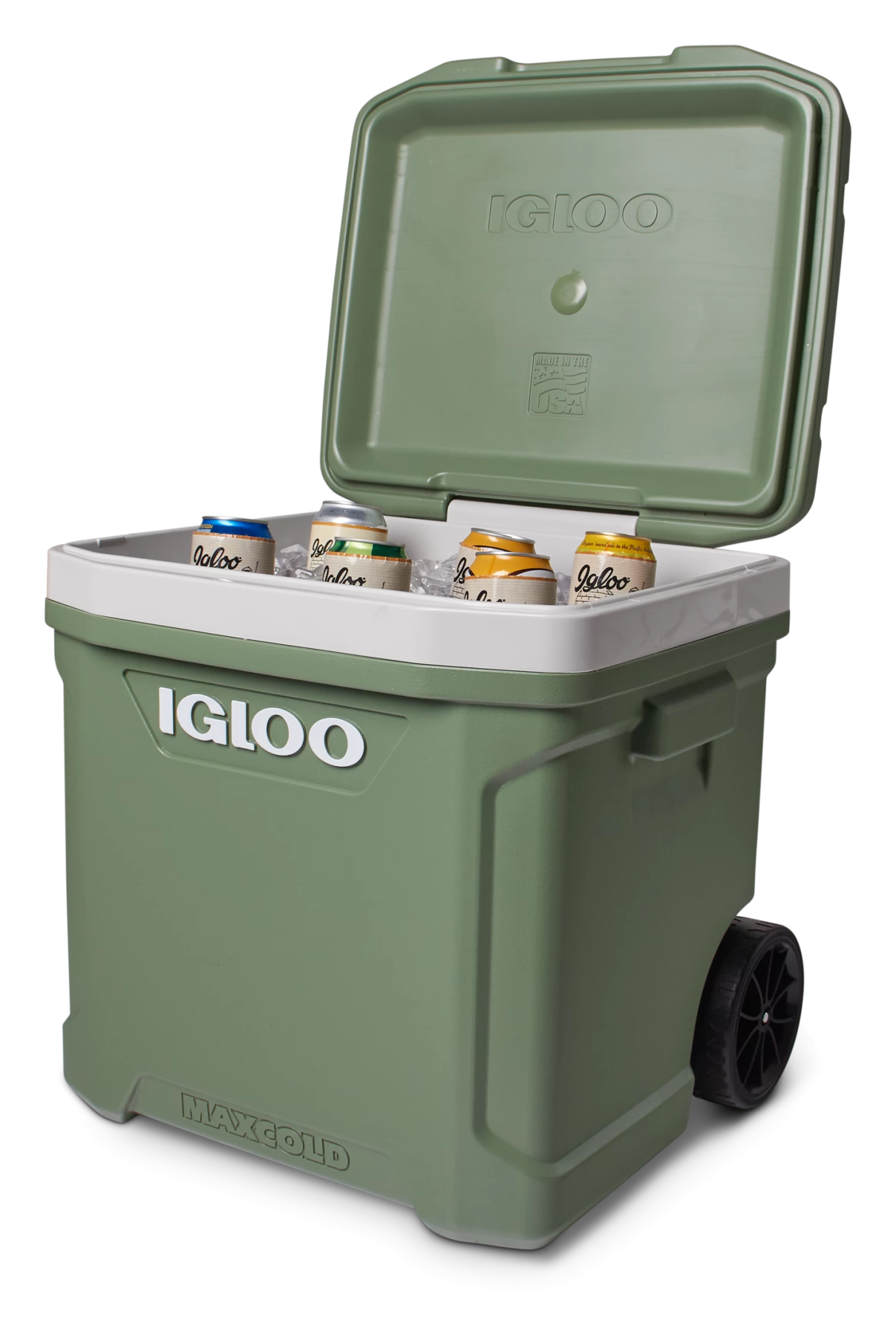 Igloo ECOCOOL Latitude 60 QT Roller Cooler 8 Igloo ECOCOOL Latitude 60 QT Roller Cooler - Image 6