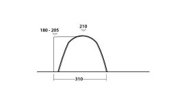 Easy Camp Fairfields Drive Away Awning (2022) -Outdoor Camping Store 120375 Fairfields DrawingOther4