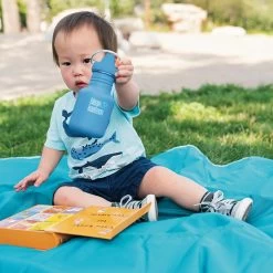 Klean Kanteen Kids Sippy Cup 335ml - Beach Bum -Outdoor Camping Store 2019 K12CSIPPY PP Boy steel sippy bottle lifestyle 222b3f83 3767 469c 8b0d 01671d1a4784