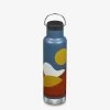 Klean Kanteen Insulated Classic 20oz (592ml) - Mountains -Outdoor Camping Store 20oz Vac Classic Mtns 600x 600x 2fab8d18 c695 4d1f 90d4 5401b00a421a