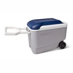 Igloo Maxcold 40 Roller Cool Box - Grey / Blue -Outdoor Camping Store 3 00034687 h2