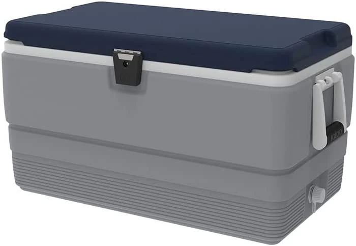 Igloo Maxcold 70Qt Latitude Cool Box - Grey/Blue 3 Igloo Maxcold 70Qt Latitude Cool Box - Grey/Blue