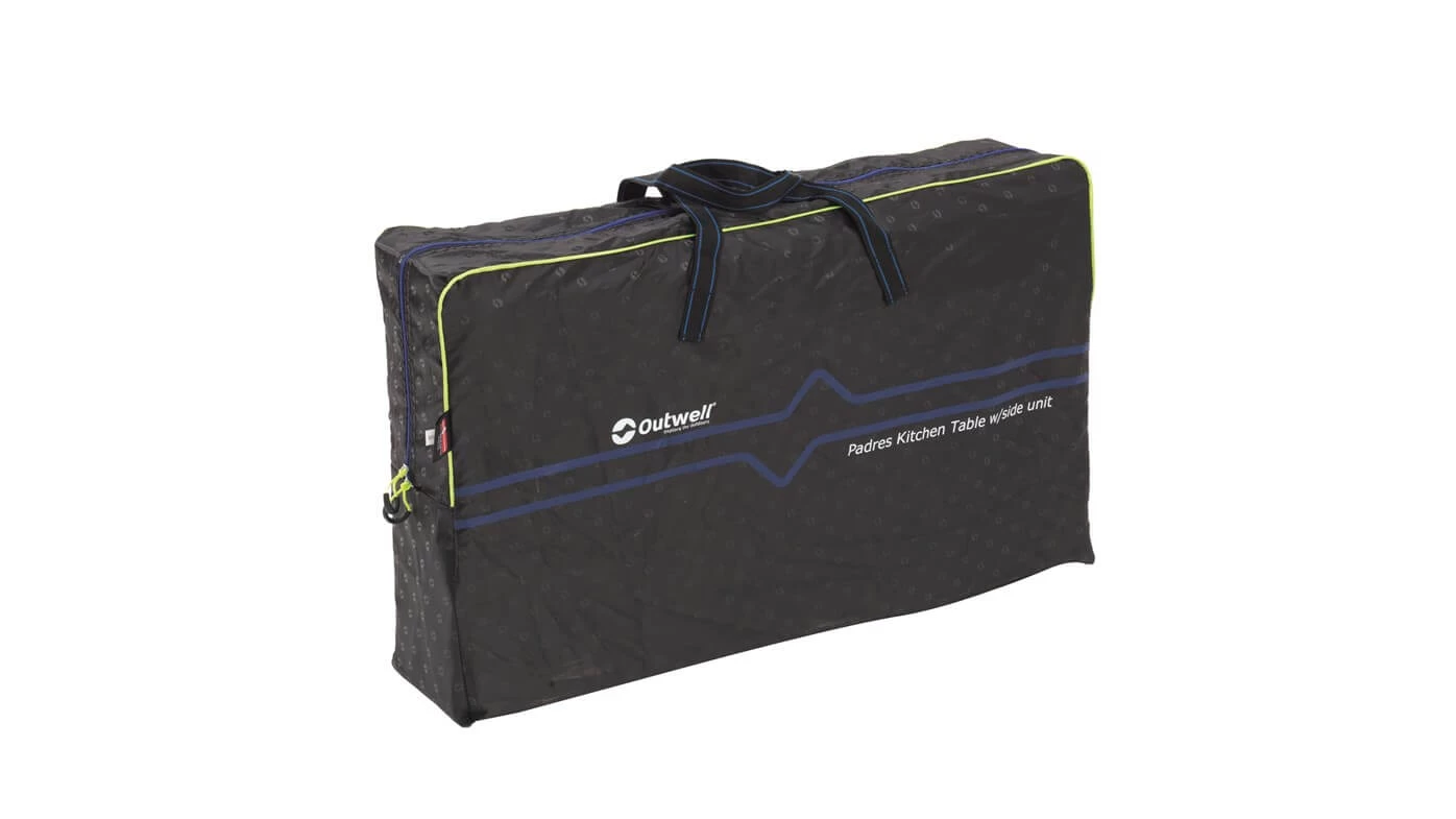 Outwell Padres Kitchen Table With Bamboo Table Top & Side Unit 4 Outwell Padres Kitchen Table With Bamboo Table Top & Side Unit - Image 2