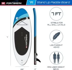 M.Y 7ft Blue Paddle Board Package -Outdoor Camping Store 805 2274