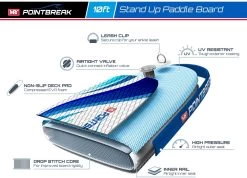 M.Y 10ft Blue Inflatable Paddle Board Package -Blue -Outdoor Camping Store 807 2330