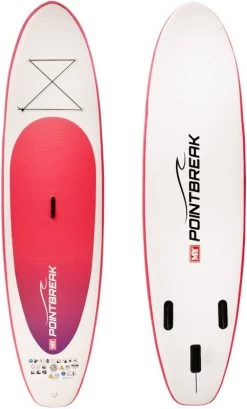 M.Y 10ft Inflatable Paddle Board Package -Pink -Outdoor Camping Store 809 2940