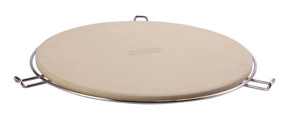 Cadac Pizza Stone Pro 36cm With Flame Deflector 3 Cadac Pizza Stone Pro 36cm With Flame Deflector