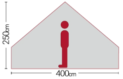 Quest Signature 4m Classic Bell Tent -Outdoor Camping Store BELL4 6