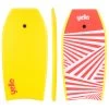 Yello 41" Slick Zig Zag Bodyboard (Yellow) -Outdoor Camping Store BGG1606 yello 41inch slick zig zag yellow