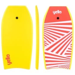 Yello 41" Slick Zig Zag Bodyboard (Yellow)