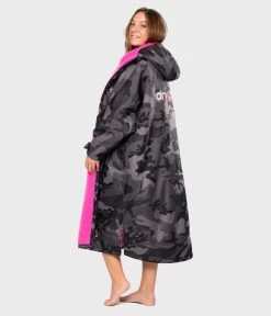 Dryrobe Advance Long Sleeve Black Camouflage Pink - RECYCLED -Outdoor Camping Store Black Camo Pink 4 2024x2024 78b0c35b a1e9 43e0 ac6f 679ac8ff2cd2