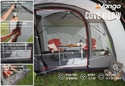 Vango Cove II Poled Drive Away Awning -Outdoor Camping Store CoveIILow In small