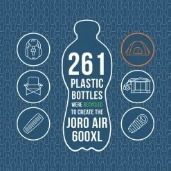 Vango Joro Air 600XL Sentinel Eco Dura Tent 31 Vango Joro Air 600XL Sentinel Eco Dura Tent -Outdoor Camping Store Joro Air 600XL Bottle Count small