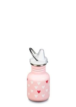 Klean Kanteen Kids Sippy Cup 335ml - Millennial Hearts -Outdoor Camping Store K12CSIPPY MH