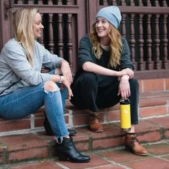 Klean Kanteen Insulated TK Wide With Café Cap 473ml - Brushed Steel -Outdoor Camping Store K16TKWPCC BC LS friends steps lifestyle