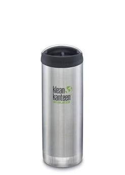 Klean Kanteen Insulated TK Wide With Café Cap 473ml - Brushed Steel -Outdoor Camping Store K16TKWPPC BS 9388332f 2a16 40d4 bc93 413cbce81fe6