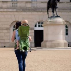 LittleLife Adventurer S2 Child Carrier - Green -Outdoor Camping Store L10593 adventurer S2 child carrier lifestyle 2