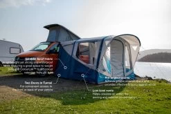 Vango Tolga Air VW Drive Away Awning - Grey 16 Vango Tolga Air VW Drive Away Awning - Grey -Outdoor Camping Store Tolga