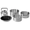 Vango 5 Piece Aluminum Cook Set -Outdoor Camping Store bb86a2663a0fe33898b403bd7fe1b513