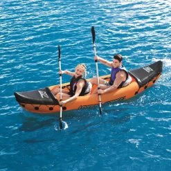 Bestway Hydro-Force Lite-Rapid X2 Kayak 10 Bestway Hydro-Force Lite-Rapid X2 Kayak -Outdoor Camping Store bestway hydro force lite rapid x2 65077 inflatable kayak canoe 2 person 3