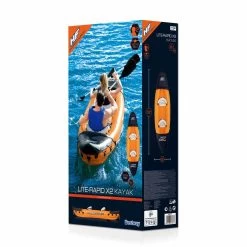 Bestway Hydro-Force Lite-Rapid X2 Kayak 11 Bestway Hydro-Force Lite-Rapid X2 Kayak -Outdoor Camping Store bestway hydro force lite rapid x2 65077 inflatable kayak canoe 2 person 4