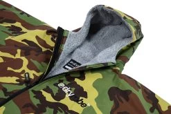 Dryrobe Advance Long Sleeve Camouflage Grey - RECYCLED -Outdoor Camping Store camo grey hood detail 2024x2024 1112d51d 099e 44b9 9c6a f7614da28eb0