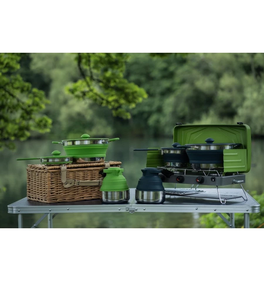 Vango Cuisine 1.5L Non-Stick Casserole - Herbal 6 Vango Cuisine 1.5L Non-Stick Casserole - Herbal - Image 4