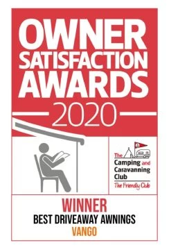 Vango Tolga Air VW Drive Away Awning - Blue -Outdoor Camping Store driveaway small