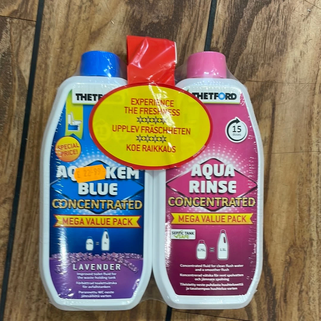 Thetford Twin Pack Concentrated 3 Thetford Twin Pack Concentrated