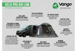 Vango Kela Pro Air Low Drive Away Awning -Outdoor Camping Store kela pro air low 3