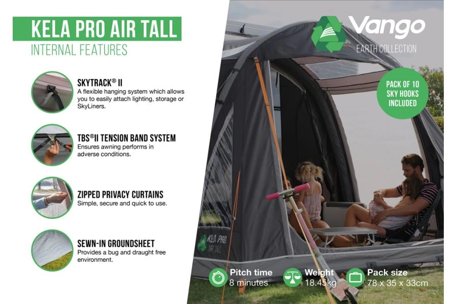 Vango Kela Pro Air Tall Drive Away Awning 5 Vango Kela Pro Air Tall Drive Away Awning - Image 3