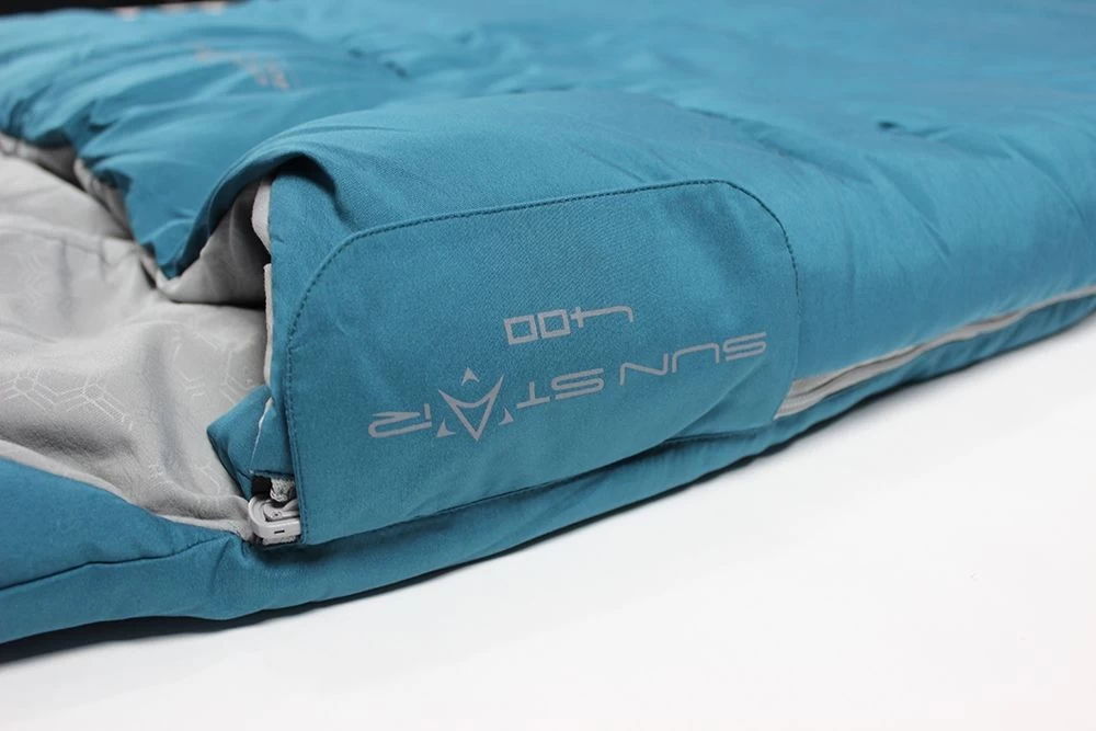 Outdoor Revolution Sun Star SIngle 400 Sleeping Bag - Blue Coral 5 Outdoor Revolution Sun Star SIngle 400 Sleeping Bag - Blue Coral - Image 3
