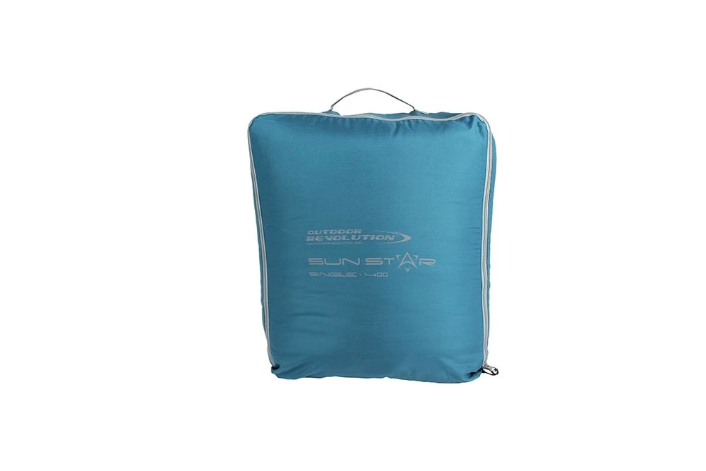 Outdoor Revolution Sun Star SIngle 400 Sleeping Bag - Blue Coral 6 Outdoor Revolution Sun Star SIngle 400 Sleeping Bag - Blue Coral - Image 4