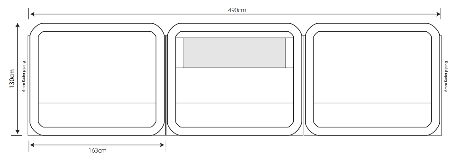 Outdoor Revolution Oxygen 3 Panel Windbreak 6 Outdoor Revolution Oxygen 3 Panel Windbreak - Image 4