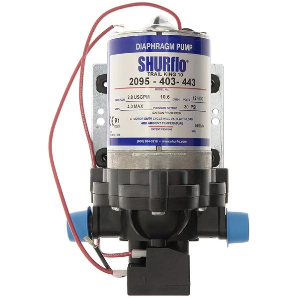 Shurflo Trail King 10L 30PSI Water Pump 4 Shurflo Trail King 10L 30PSI Water Pump - Image 2