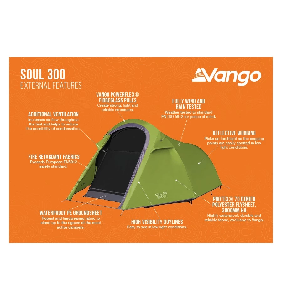 Vango Soul 300 Tent 5 Vango Soul 300 Tent - Image 3